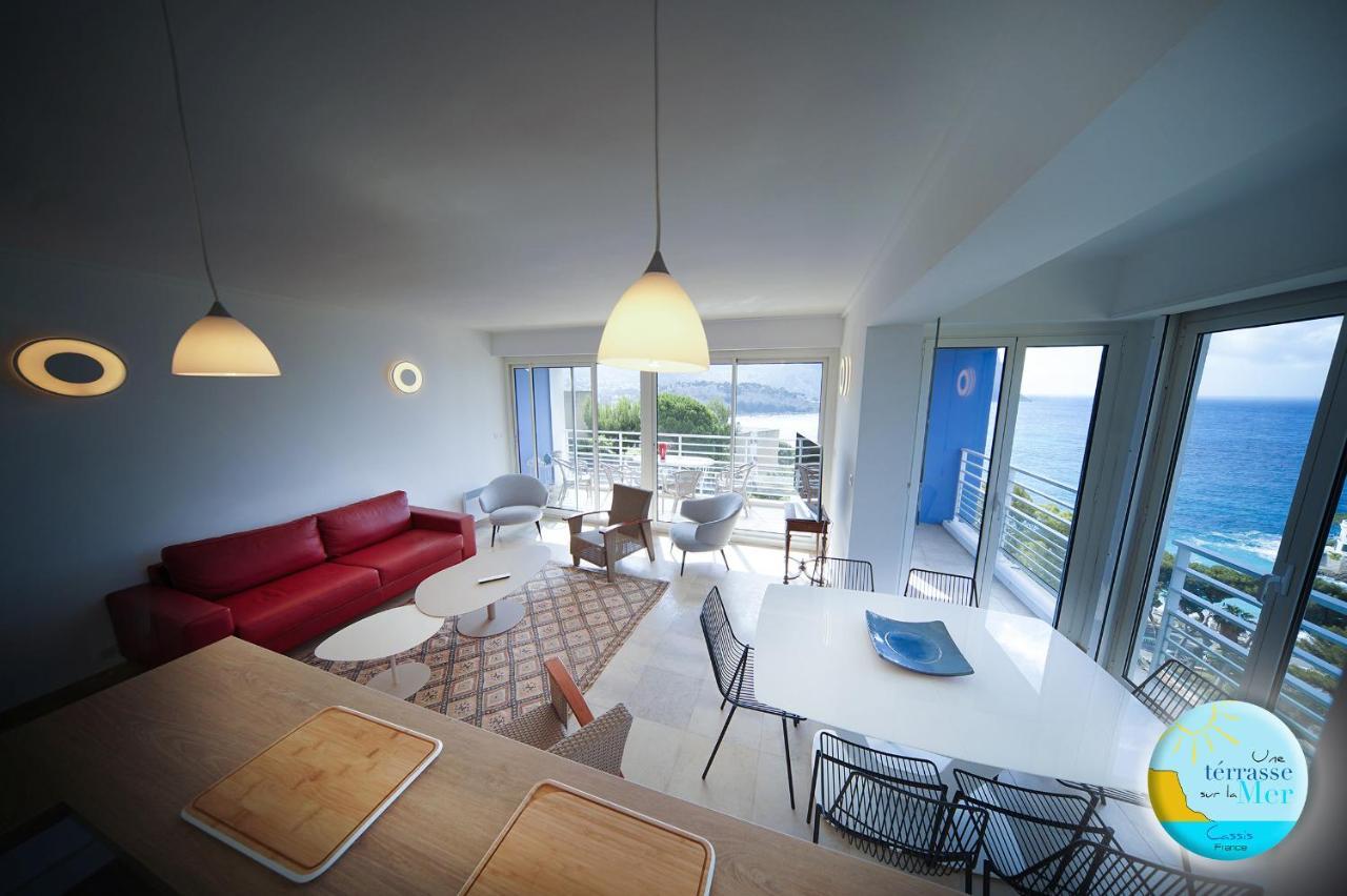 Une Terrasse Sur La Mer 3 Pers 2 Chambres Vue Mer Cassis Exterior foto