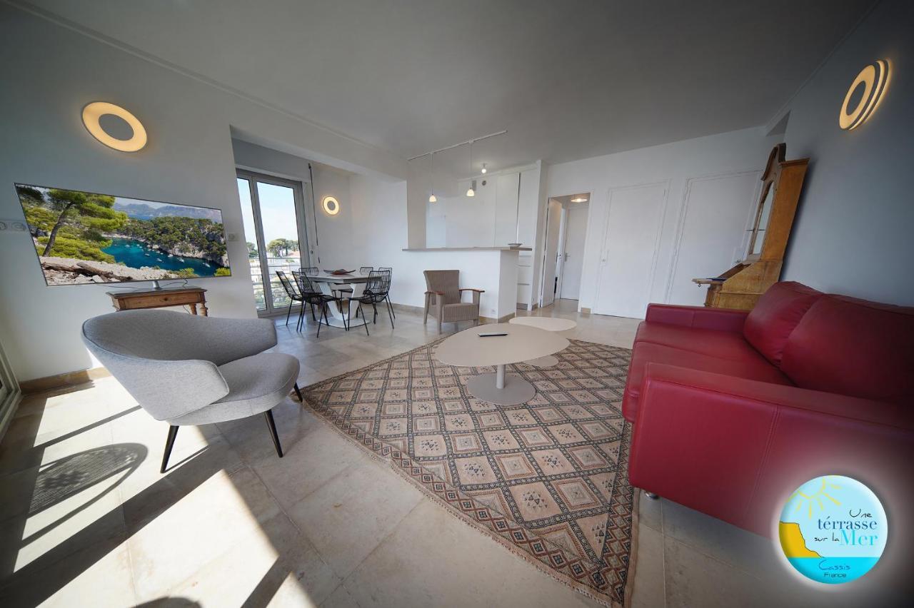 Une Terrasse Sur La Mer 3 Pers 2 Chambres Vue Mer Cassis Exterior foto
